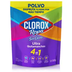CLOROX - Quitamanchas en Polvo Clorox Ropa Color Doypack 900 g