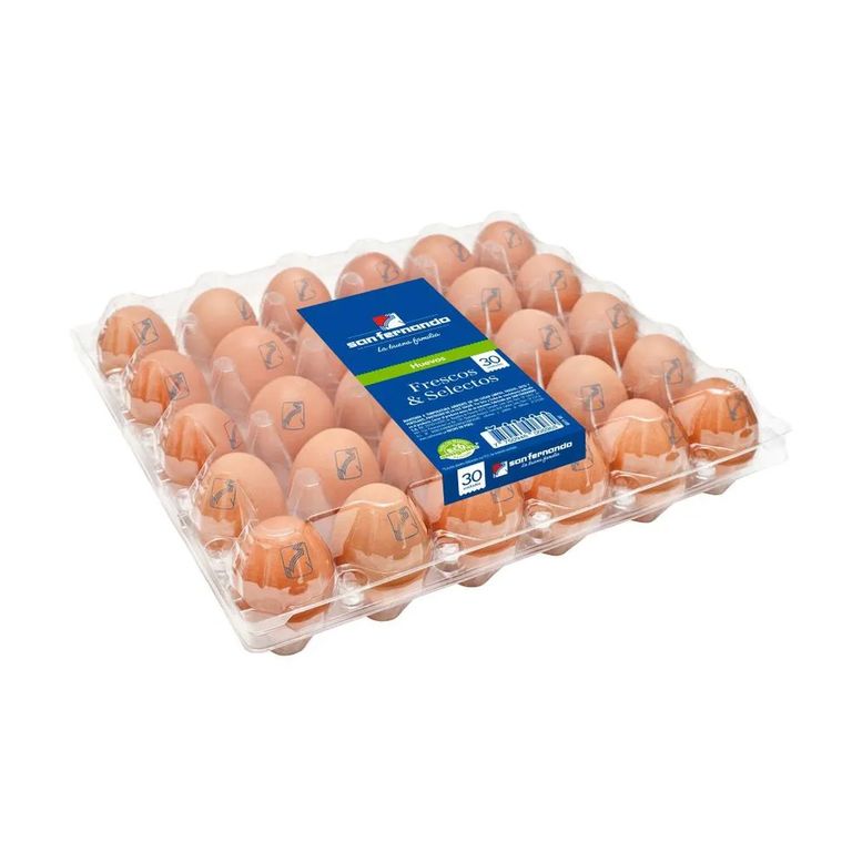 Huevos de Gallina San Fernando Bandeja 30 Und