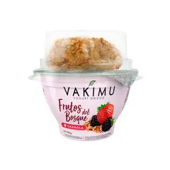 VAKIMU - Yogurt Griego Vakimu Frutos del Bosque y Granola Envase 178 g