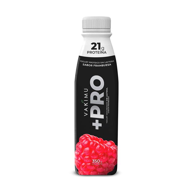 Yogurt Bebible Vakimu +Pro Frambuesa Botella 350 g
