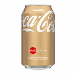 COCA COLA - Gaseosa Coca Cola Vanilla Lata 355 mL