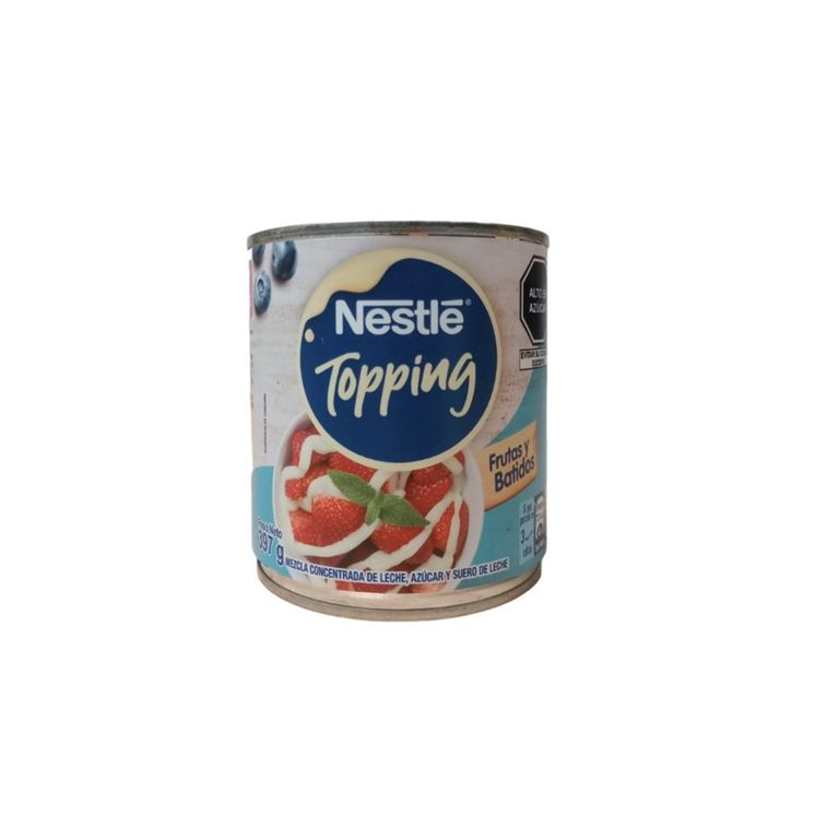 Mezcla Concentrada de Leche Nestlé Topping Lata 397 g