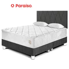 PARAISO - Dormitorio Pocket Max King Charcoal