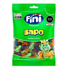 FINI - Goma Sapos Fini Bolsa 80 g