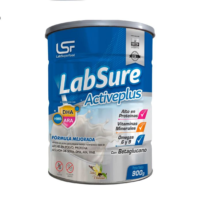 Fórmula Labsure Active Plus Lata 900 g