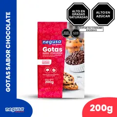 NEGUSA - Gotas de Chocolate Negusa Bolsa 200 g