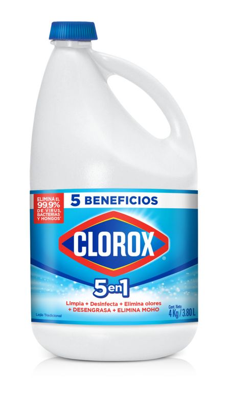 Lejía Clorox Tradicional Botella 4 Kg