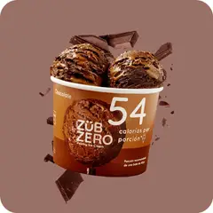 ZUBZERO - Helado Saludable Zub Zero Chocolate Pote 500 mL