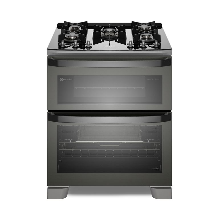 Cocina Doble Horno 5Q Triple Llama 76Cm