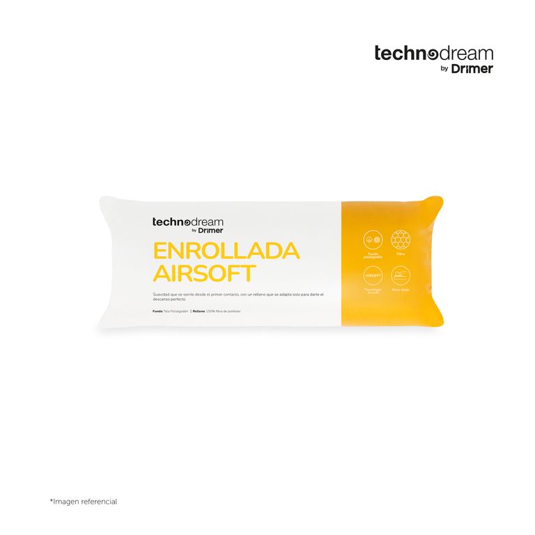 Almohada Enrollada 65X50 cm Technodream