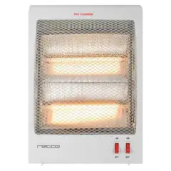 RECCO - Estufa Halogena 800W Blanco