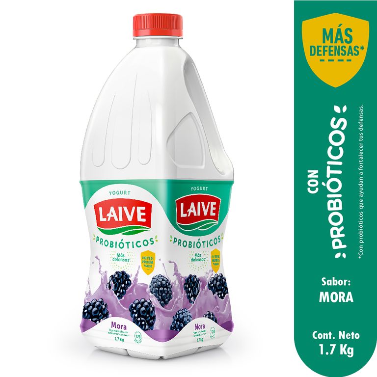 Yogurt de Mora Laive Botella 1.7 Kg
