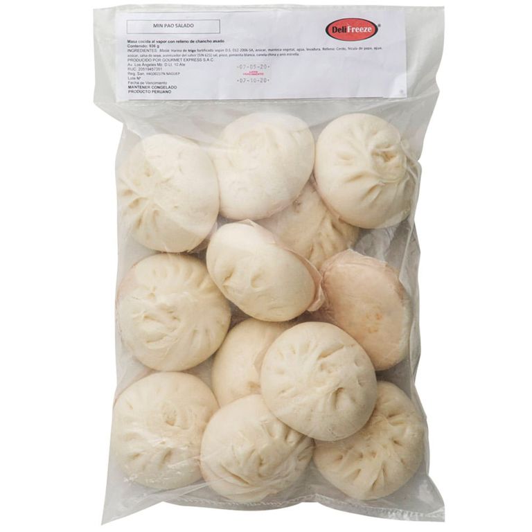 Mini Min Pao Salado Delifreeze Bolsa 12 Und