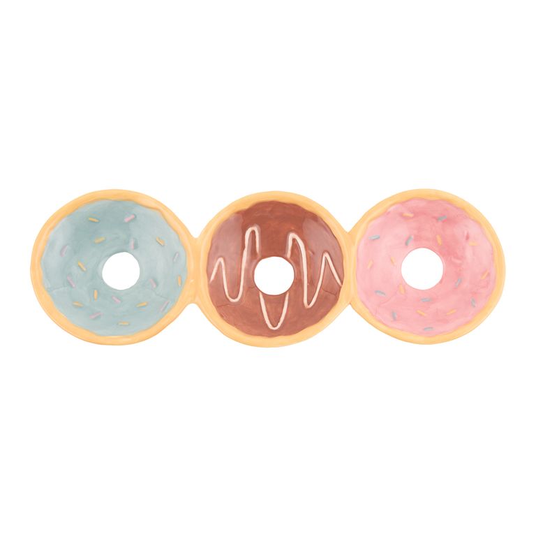 Fuente Mix Donut Party Choco Fresa 27cm