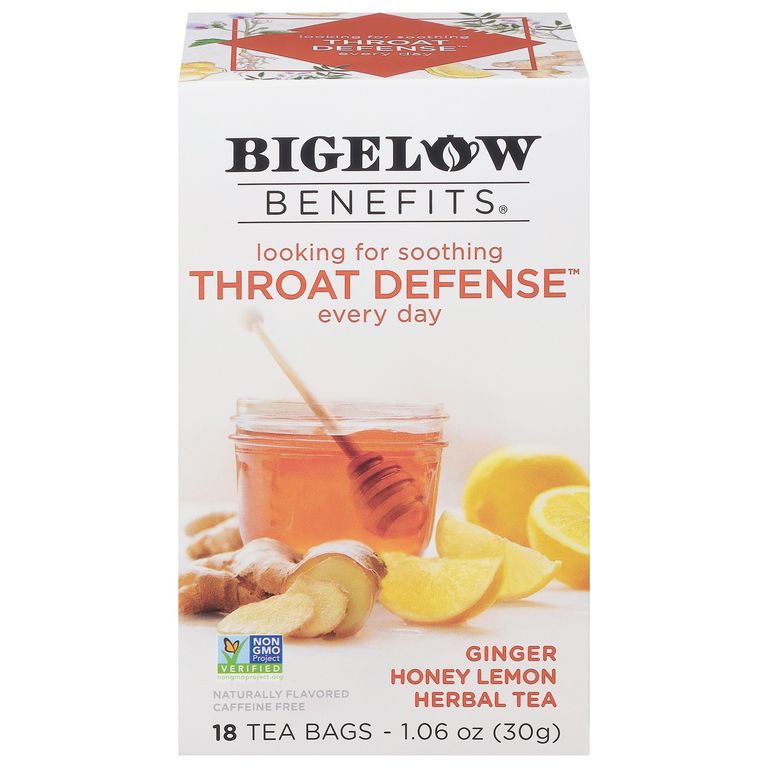 Infusión Herbal Bigelow Jengibre Miel Limón Caja 18 Sobres