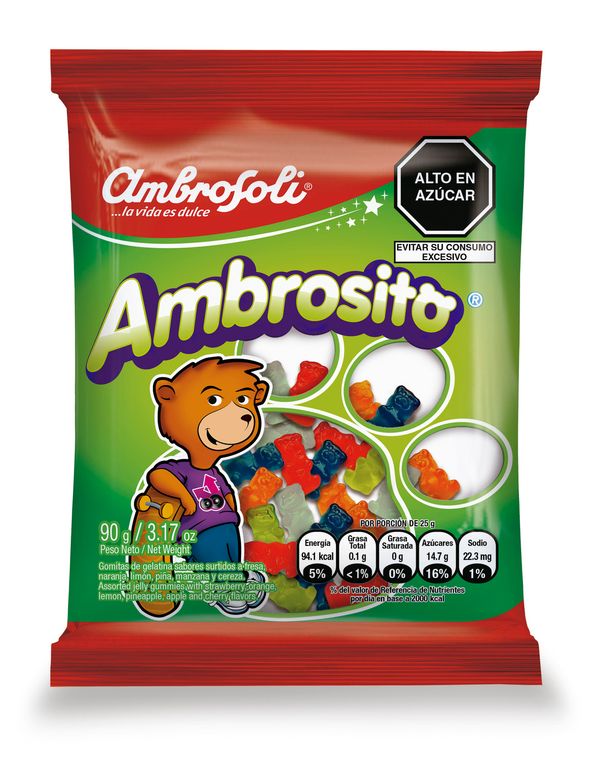 Gomitas Ambrosito Ambrosoli Bolsa 90 g