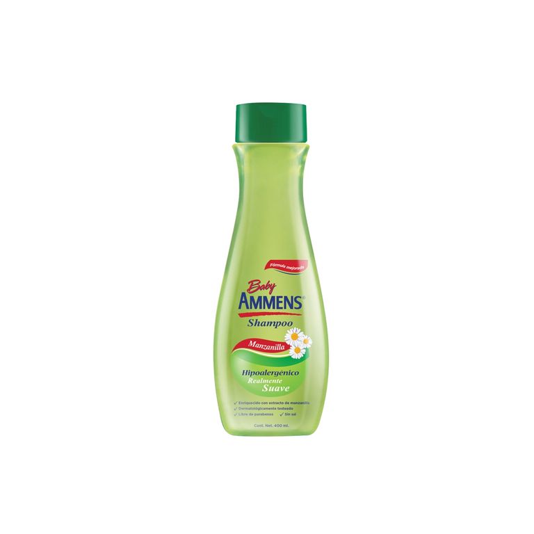 Shampoo Ammens Manzanilla Envase 400 mL