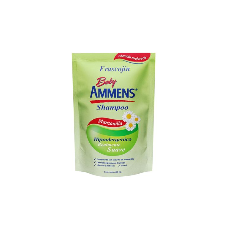 Shampoo Ammens Manzanilla Doypack 400 mL