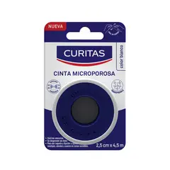 CURITAS - Cinta Microporosa Blanca