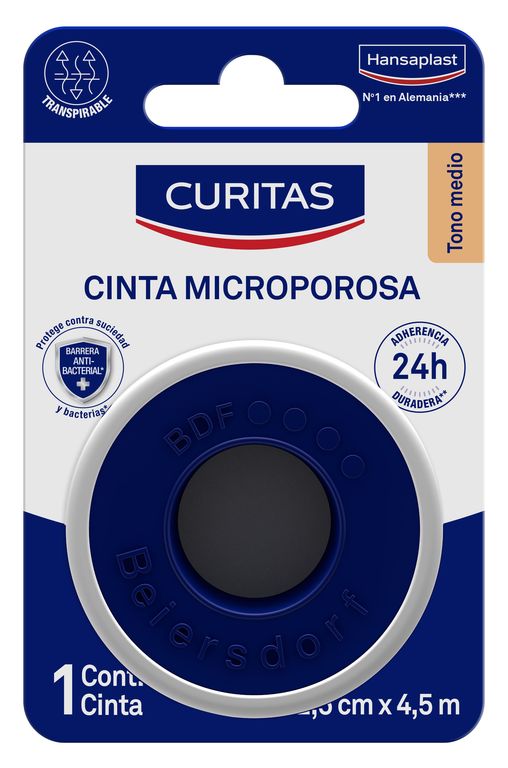 Cinta Microporosa Curitas Beige
