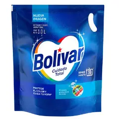 BOLIVAR - Detergente Líquido Bolivar Cuidado Total Doypack 3 L
