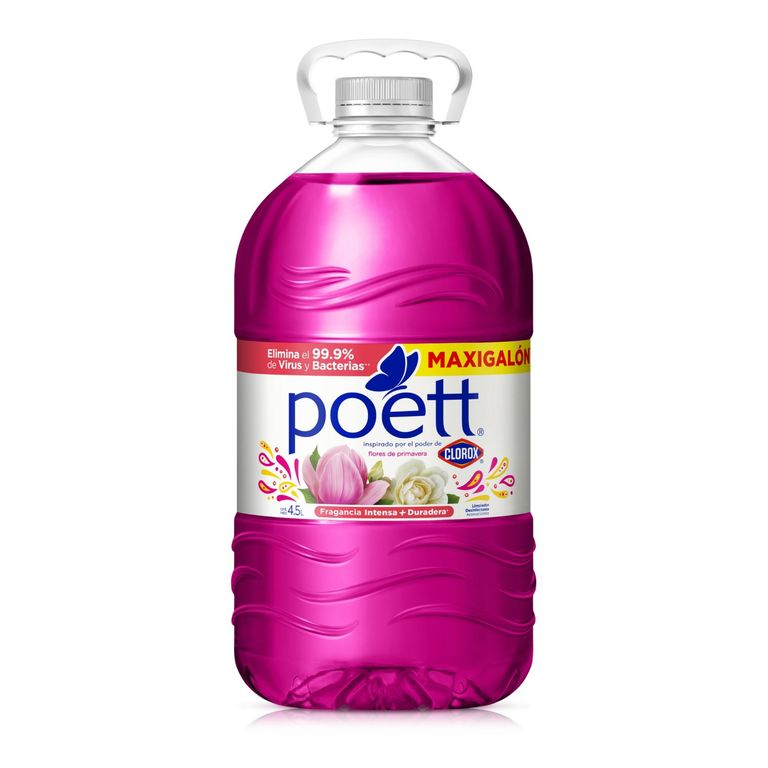 Limpiador Poett Flores de Primavera Botella 4.5 L