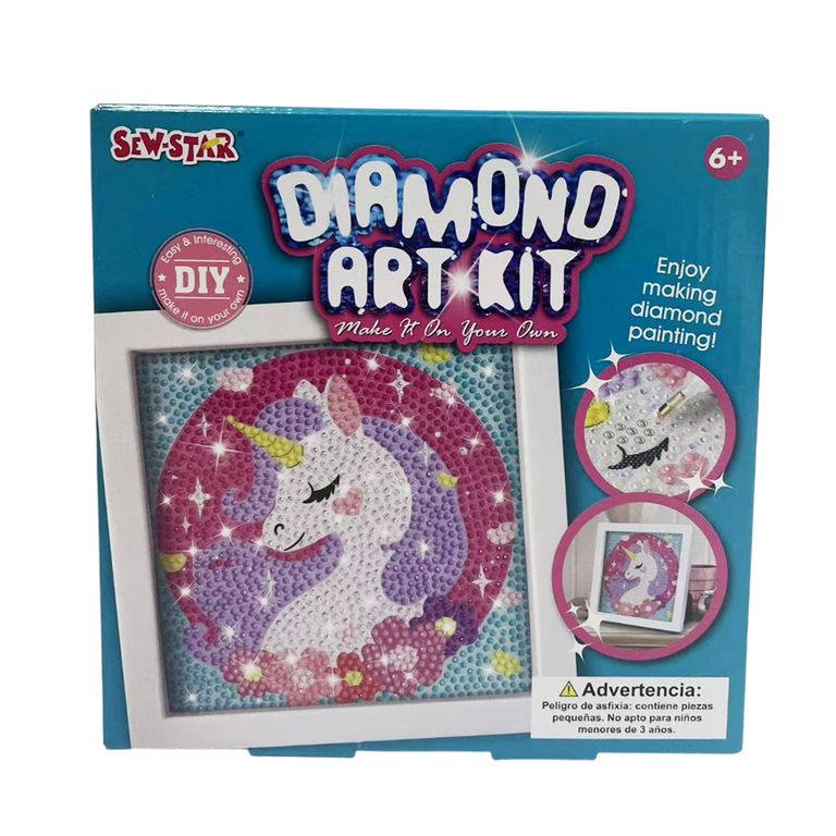Diamond Art Kit Unicornio