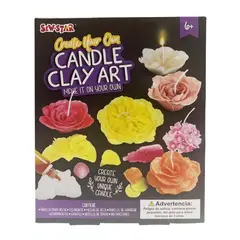 SEW STAR - Candle Clay Art Flor