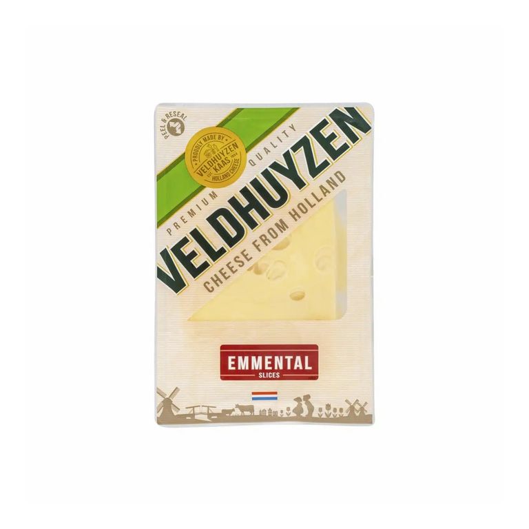 Queso Emmental Veldhuyzen en Láminas Empaque 150 g