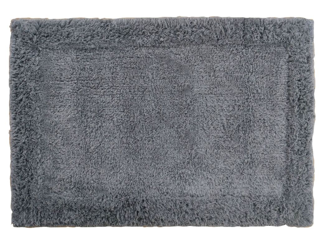 PISO DE BANO PELUDO PLOMO