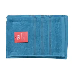 Precio Uno - Set Toalla Mano y Baño Bas Turq