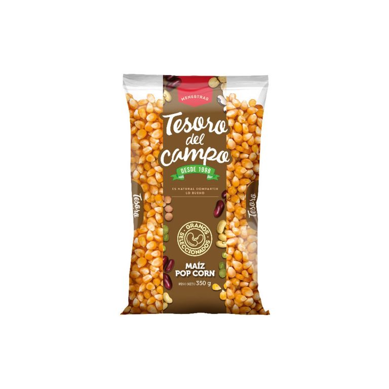 Maíz Pop Corn Tesoro Del Campo Bolsa 350 g