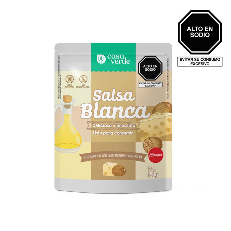 Salsa Blanca Casa Verde Doypack 150 g