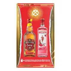 CHIVAS REGAL - Whisky Chivas Regal 13 Años 700 mL + Gin Beefeater Pink 700 mL