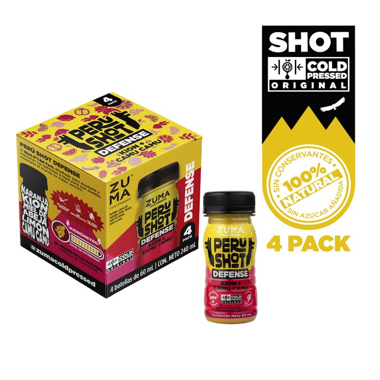 Shots Zuma Defense 4Pack x 60 mL
