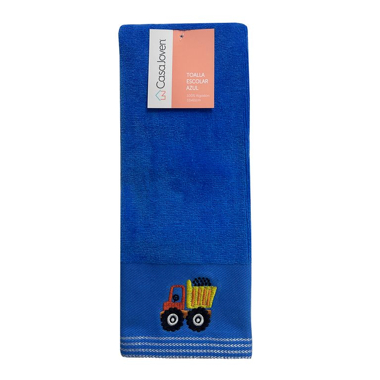 Toalla Escolar Azul