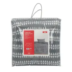 Precio Uno - Cubrecama Vera Est Plomo 1.5Plz Pu
