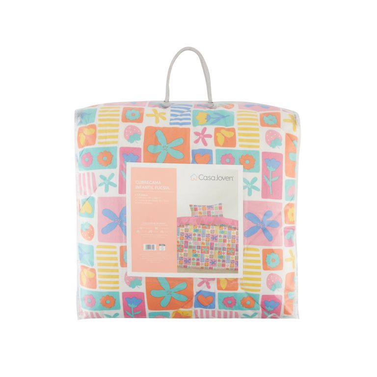 Cubrecama Infantil Fucsia