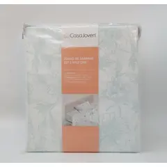 CASA JOVEN - Juego Sabanas Estampada 1.5 Plaza Gris