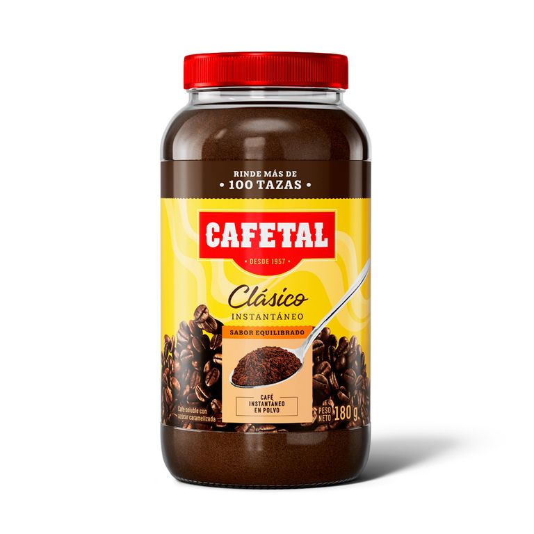 Café Instantáneo Cafetal Clásico Envase 180 g