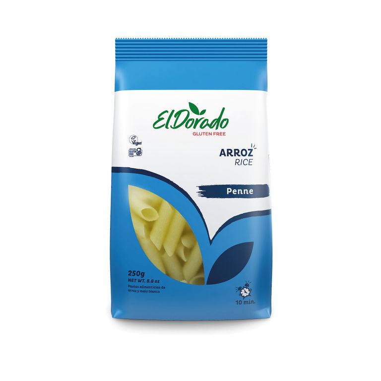 Pasta de Arroz Penne El Dorado Bolsa 250 g