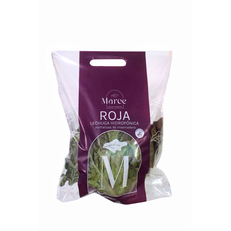 Lechuga Hidropónica Roja Marce x 180 g