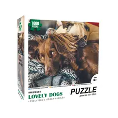 PIP GAMES - Rompecabezas Perritos 1000 Pzas
