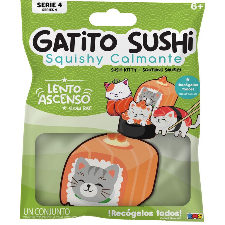 Gatito Sushi Slow Rise Surtido Surtido