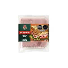 BRAEDT - PACK JAM YORK QUES GOUDA 340G