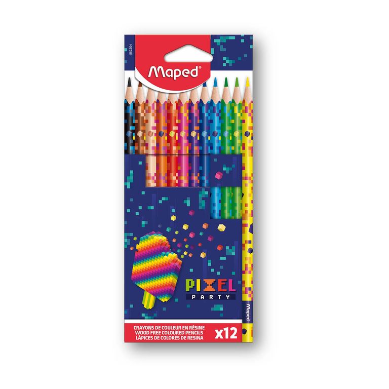 Colores Maped Pixel Party Caja 12 Und