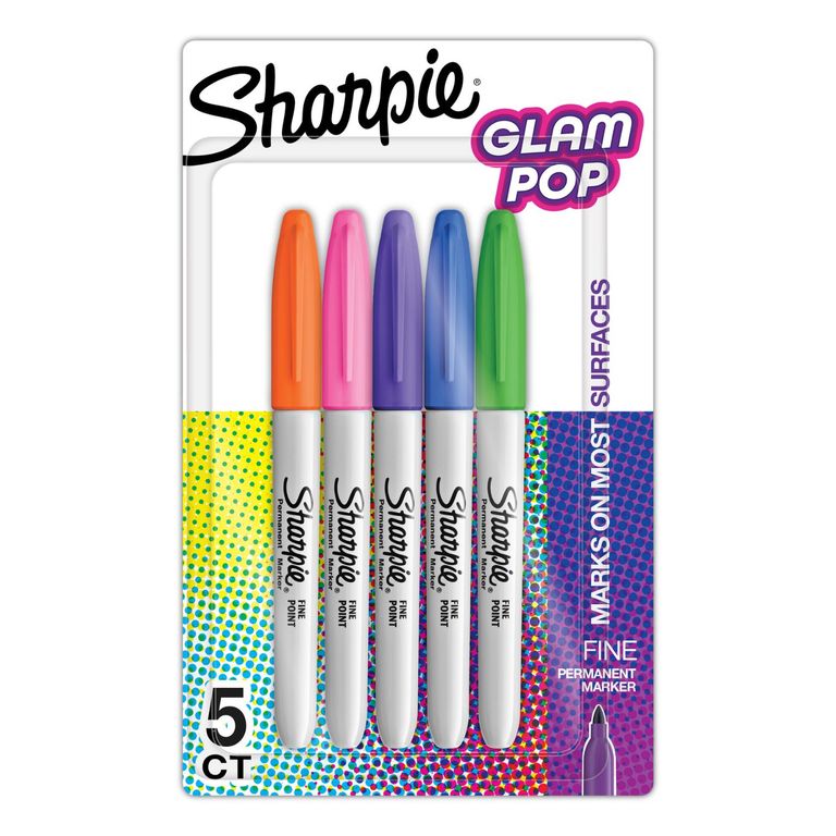 SHARPIE MARCADORES GLAMPOP X5UN