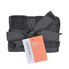 undefined - Pack X3 Toalla Casa Joven Mano Charcoal