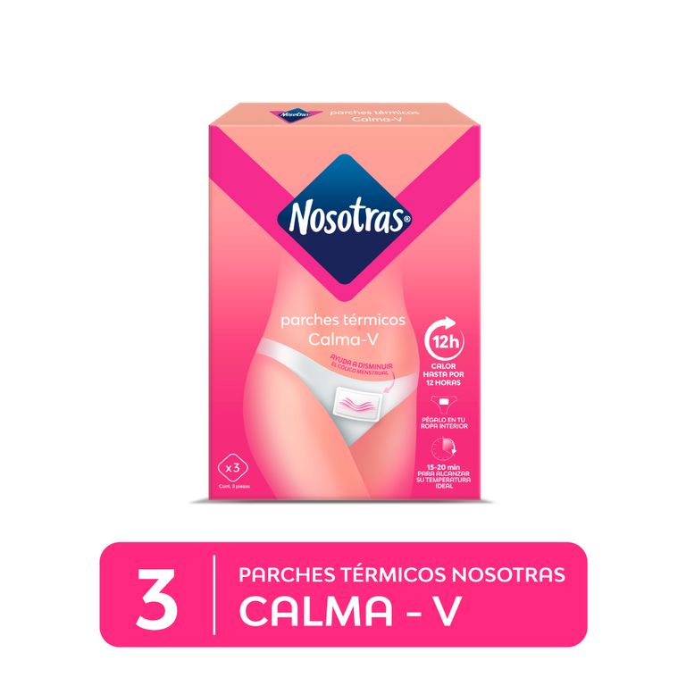 Parches Térmicos Nosotras Calma V Caja 3 Und