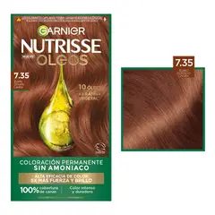 NUTRISSE - Tinte Nutrisse Oleos Tono 7.35 Rubio Dorado Caoba